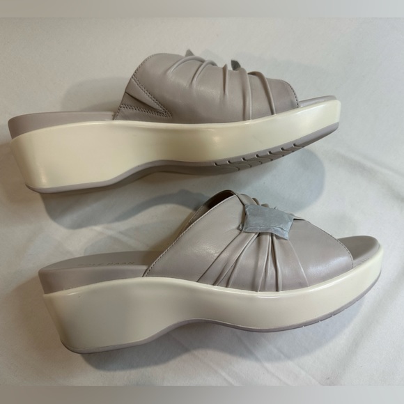 Cole Haan Women's Aubree Grand Ruched Slide Sandal Brand New Never Worn Sz 8.5 - Picture 5 of 9